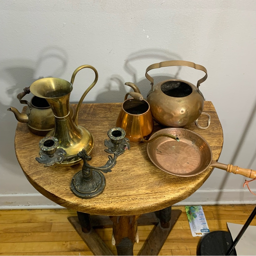 Lot of copper, brass and bronze